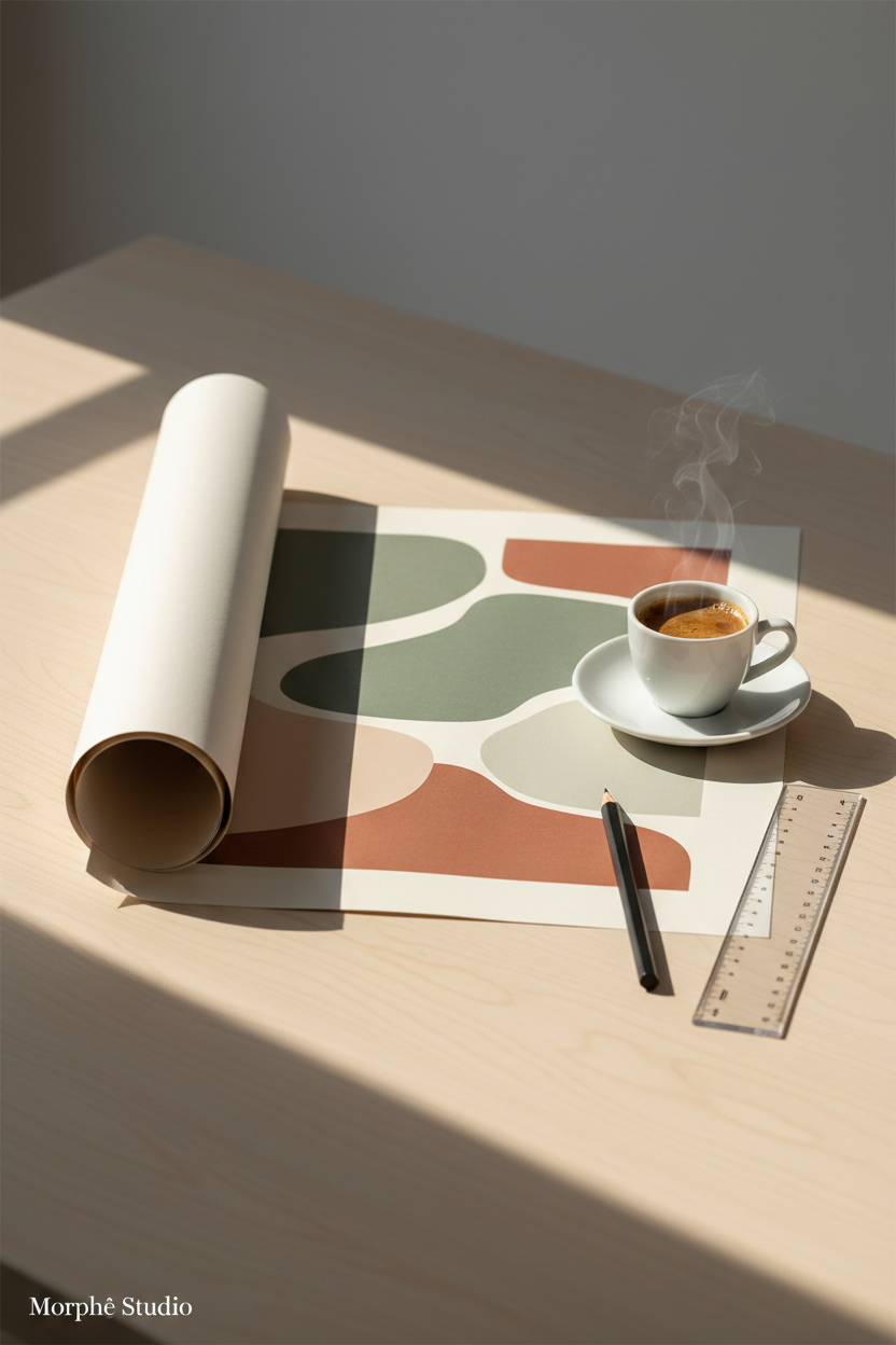 Morphē Studio — independent Greek art studio designing vintage and cinematic printable wall art posters