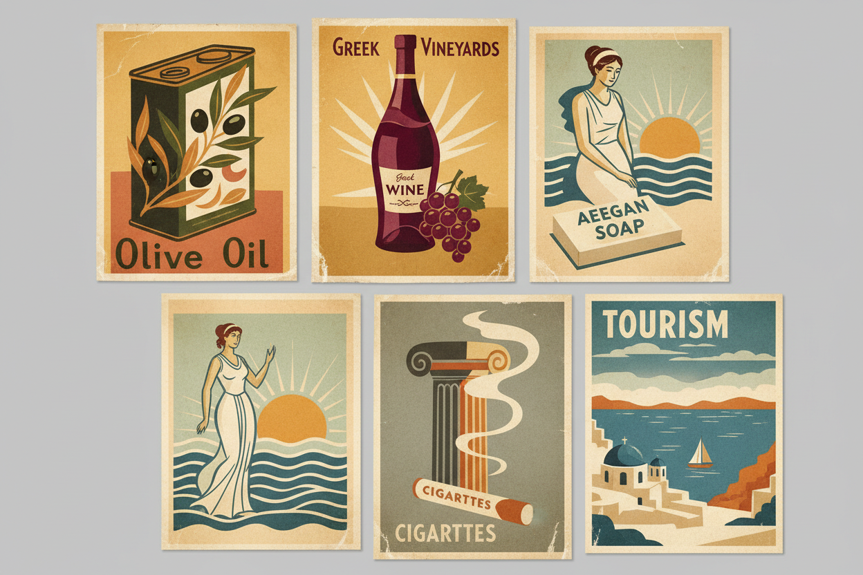 Greek Vintage Ads