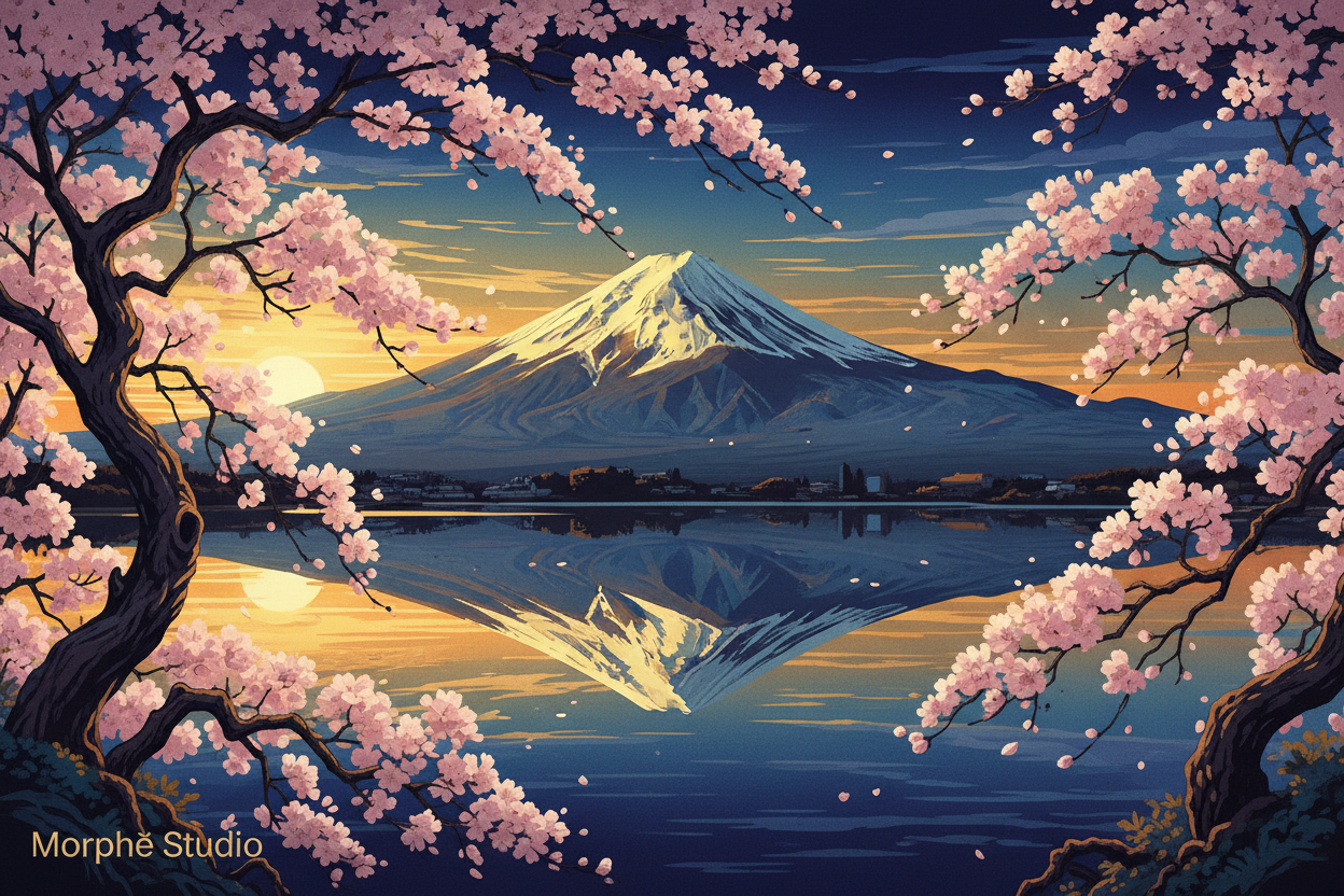Timeless Japan Japanese Art Collection – Printable Wall Art Posters | Morphē Studio