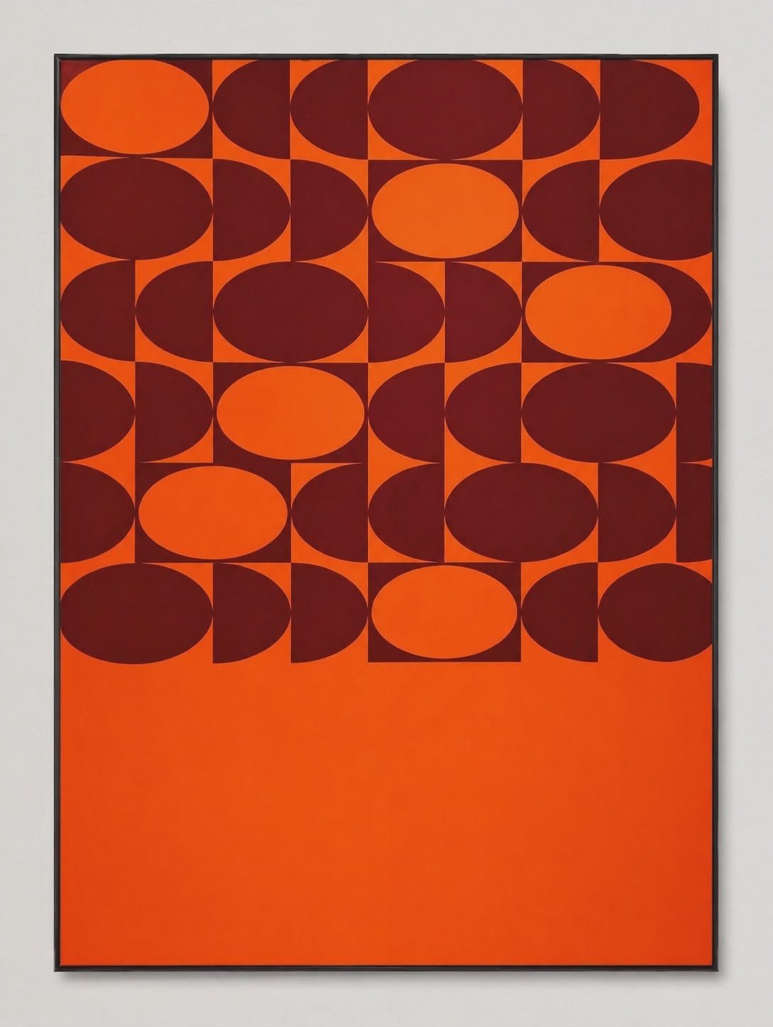Modular Sunset abstract art poster printable wall art instant download