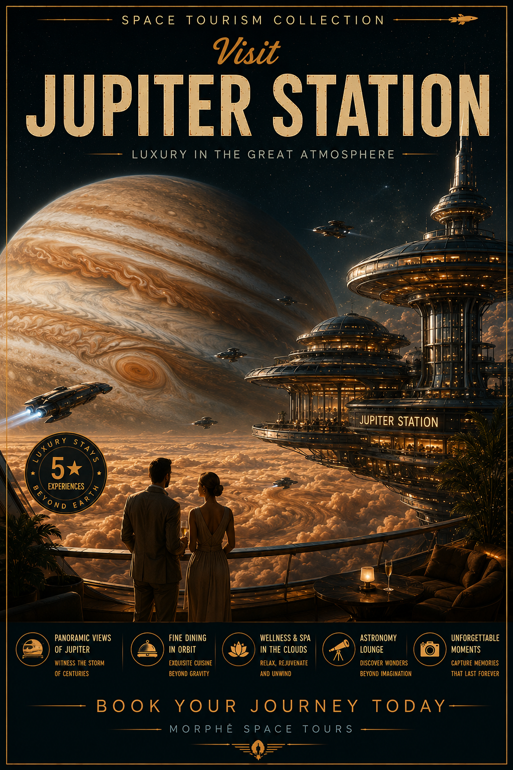 Storms of Eternity – Space Tourism Digital Print Preview | Cinematic Wall Art | Morphē Studio