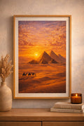 Cairo vintage travel poster printable wall art instant download