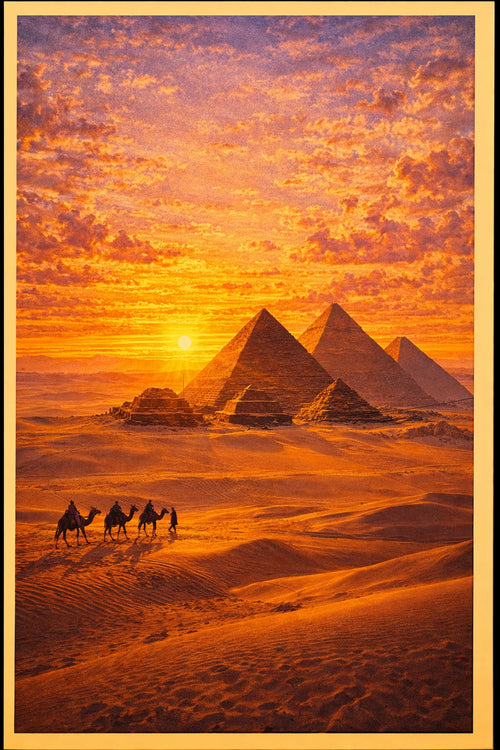 Cairo vintage travel poster printable wall art instant download