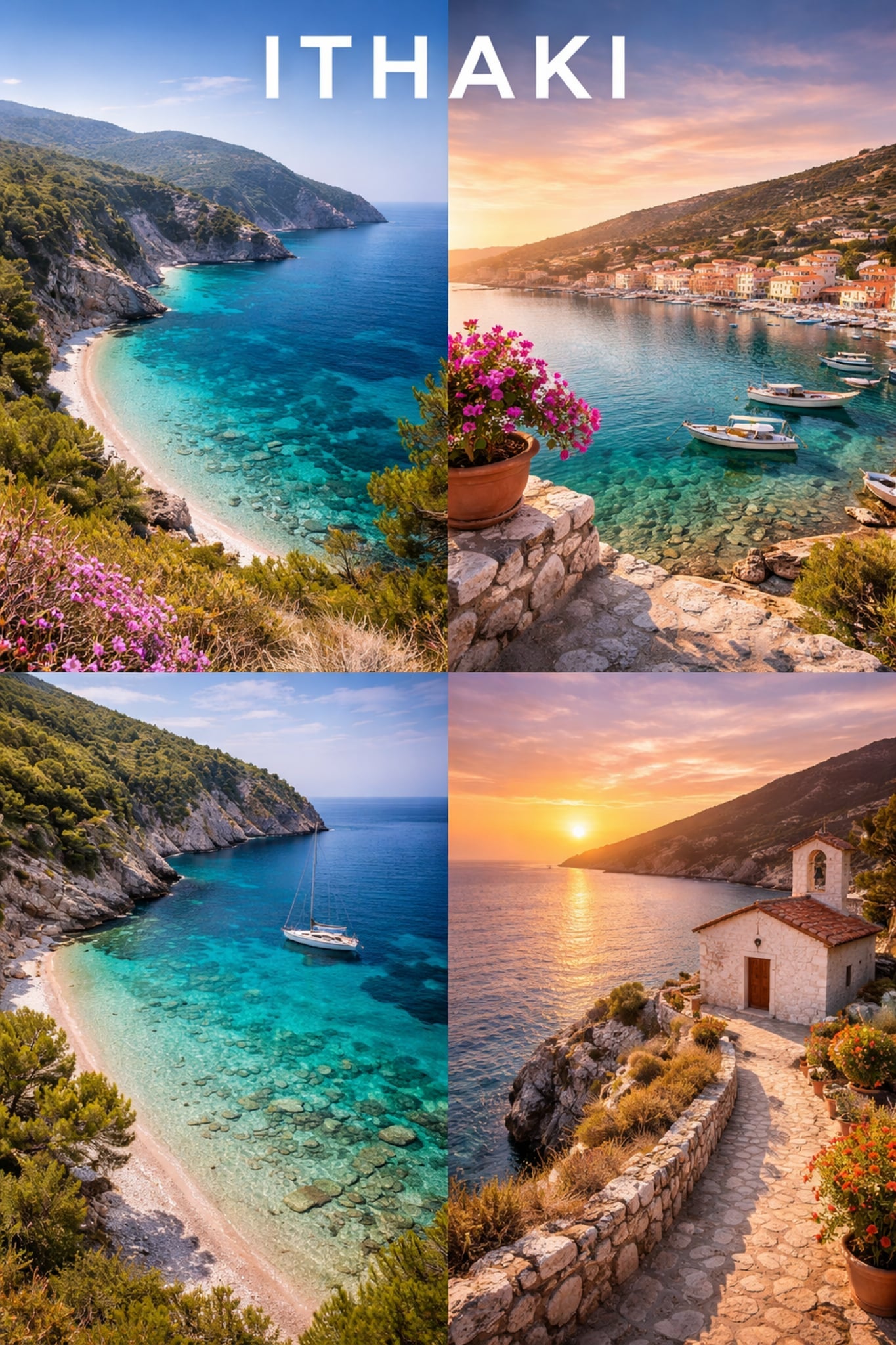 Ithaki Cinematic Poster – Room mockup, instant digital download wall art
