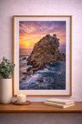 Skopelos Greece poster print – printable wall art with Mamma Mia island scenery and Aegean blue waters