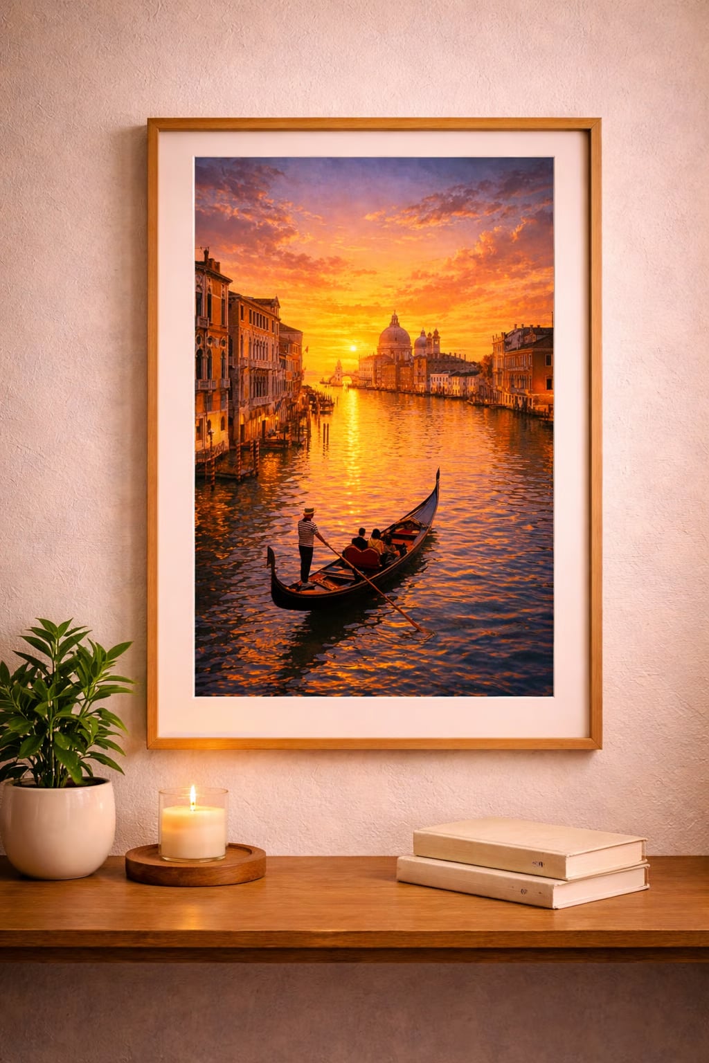 Venice vintage travel poster printable wall art instant download